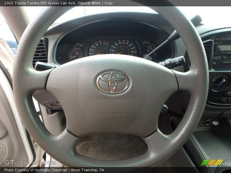 Natural White / Gray 2003 Toyota Tundra SR5 Access Cab 4x4