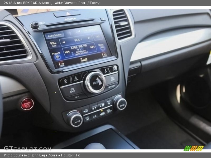 White Diamond Pearl / Ebony 2018 Acura RDX FWD Advance