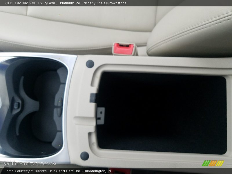 Platinum Ice Tricoat / Shale/Brownstone 2015 Cadillac SRX Luxury AWD