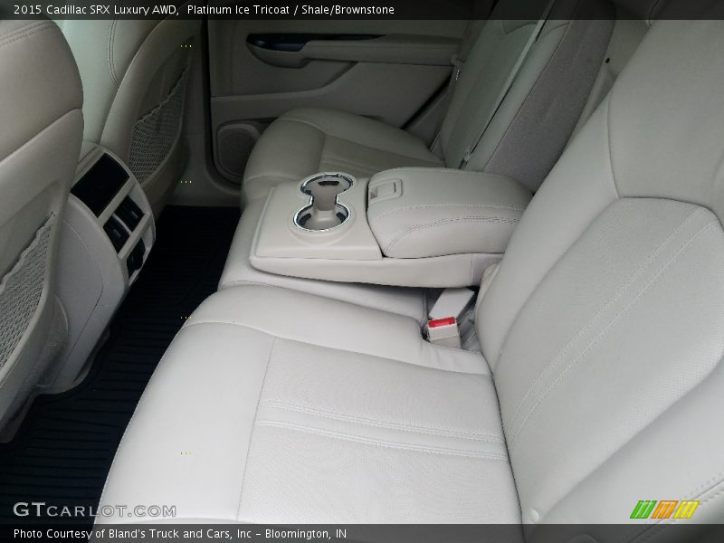 Platinum Ice Tricoat / Shale/Brownstone 2015 Cadillac SRX Luxury AWD