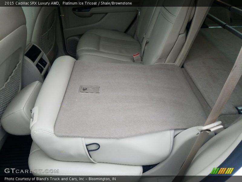 Platinum Ice Tricoat / Shale/Brownstone 2015 Cadillac SRX Luxury AWD