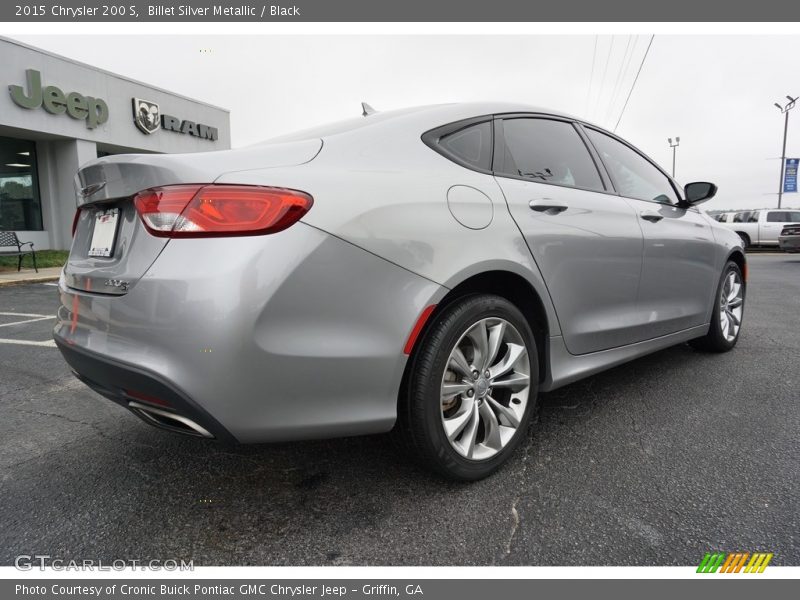 Billet Silver Metallic / Black 2015 Chrysler 200 S