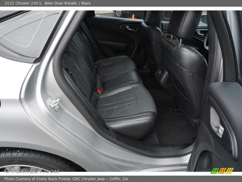 Billet Silver Metallic / Black 2015 Chrysler 200 S