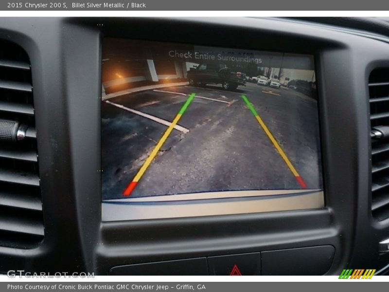 Billet Silver Metallic / Black 2015 Chrysler 200 S