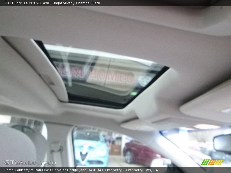 Ingot Silver / Charcoal Black 2011 Ford Taurus SEL AWD