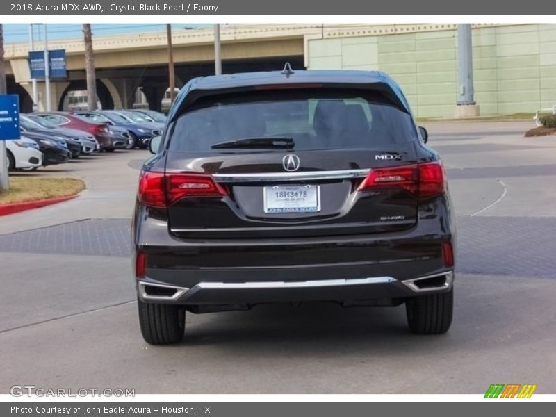 Crystal Black Pearl / Ebony 2018 Acura MDX AWD