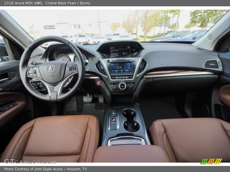 Crystal Black Pearl / Ebony 2018 Acura MDX AWD