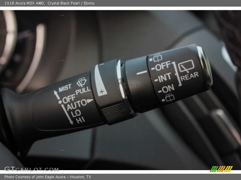 Crystal Black Pearl / Ebony 2018 Acura MDX AWD