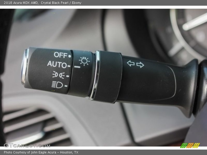 Crystal Black Pearl / Ebony 2018 Acura MDX AWD