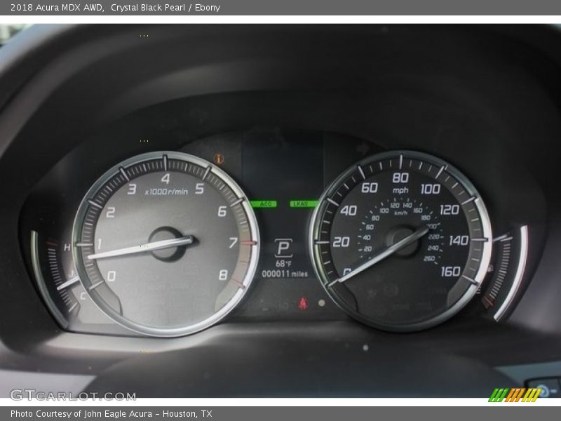 Crystal Black Pearl / Ebony 2018 Acura MDX AWD