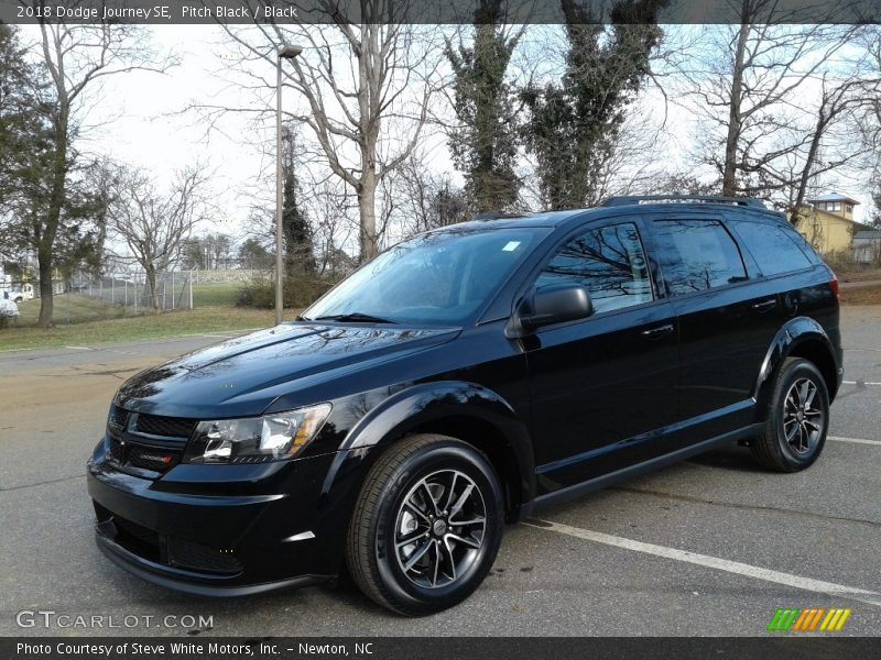 Pitch Black / Black 2018 Dodge Journey SE