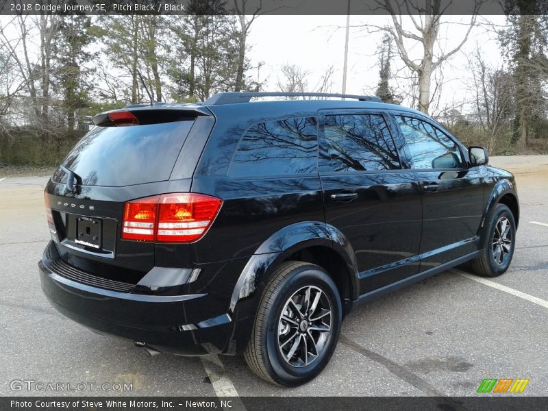 Pitch Black / Black 2018 Dodge Journey SE