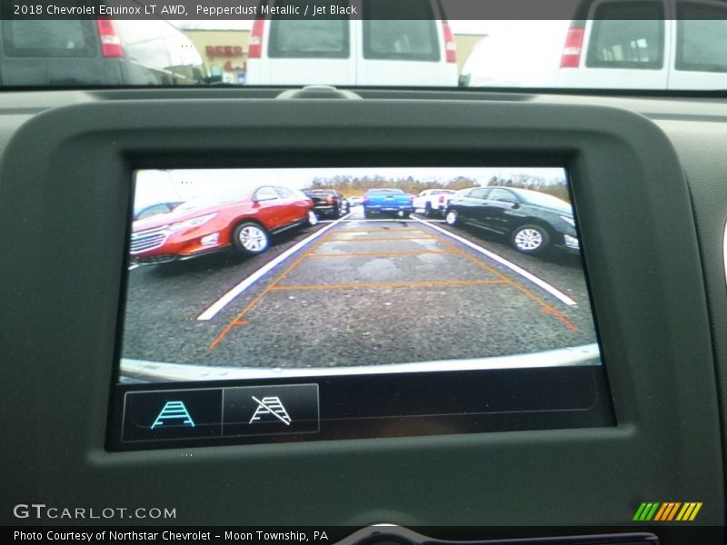 Pepperdust Metallic / Jet Black 2018 Chevrolet Equinox LT AWD