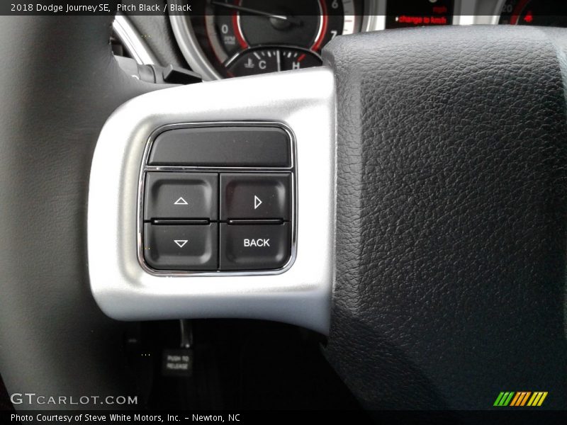 Pitch Black / Black 2018 Dodge Journey SE