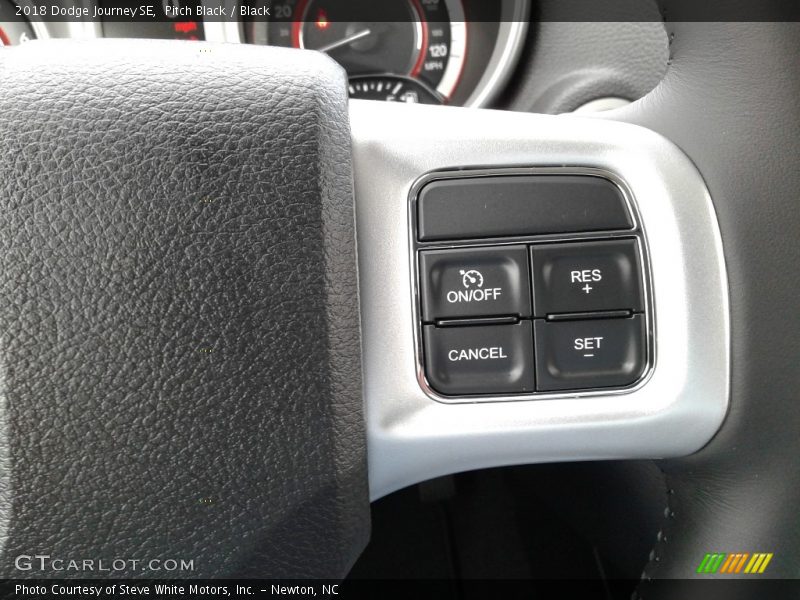 Pitch Black / Black 2018 Dodge Journey SE