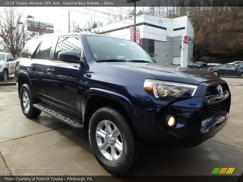 Nautical Blue Metallic / Black 2018 Toyota 4Runner SR5 4x4