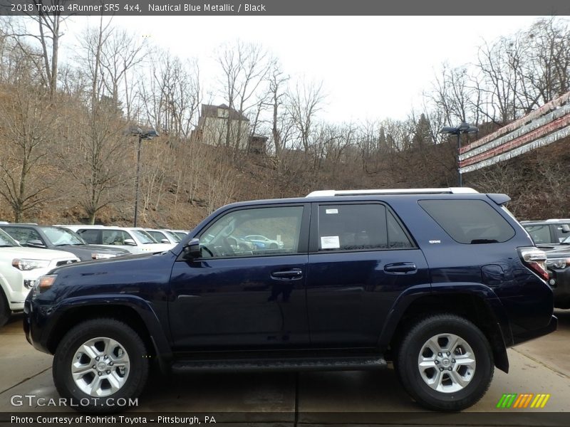 Nautical Blue Metallic / Black 2018 Toyota 4Runner SR5 4x4