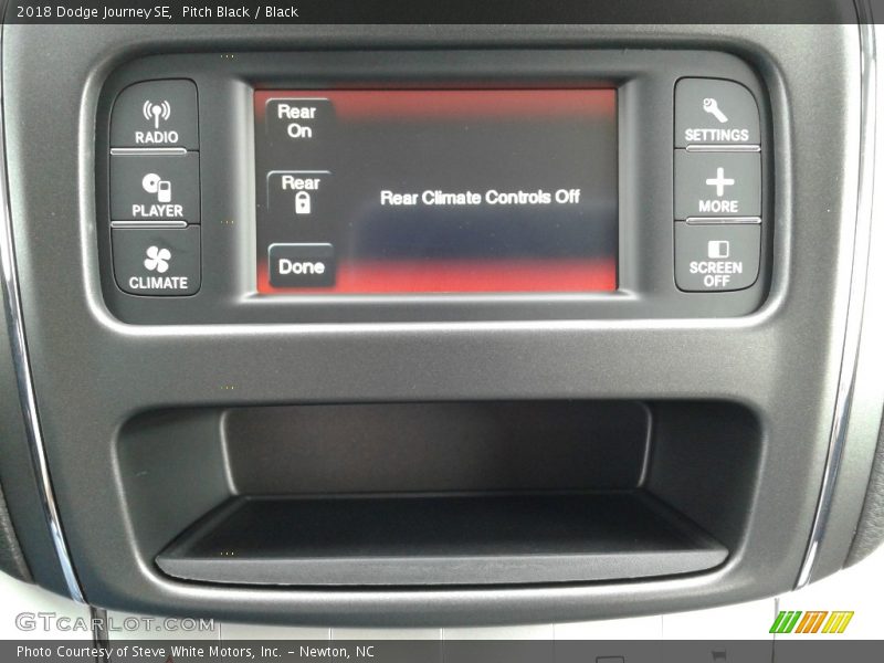 Pitch Black / Black 2018 Dodge Journey SE