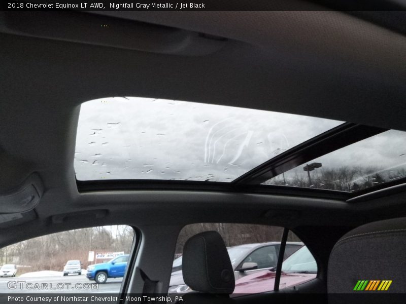 Nightfall Gray Metallic / Jet Black 2018 Chevrolet Equinox LT AWD