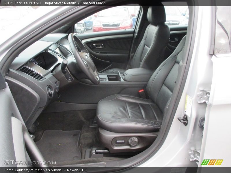 Ingot Silver Metallic / Charcoal Black 2015 Ford Taurus SEL