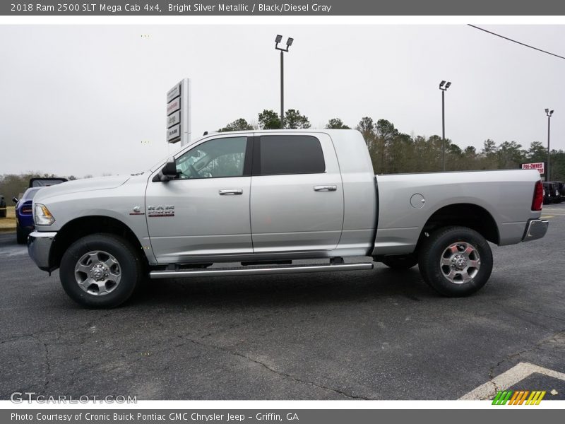 2018 2500 SLT Mega Cab 4x4 Bright Silver Metallic