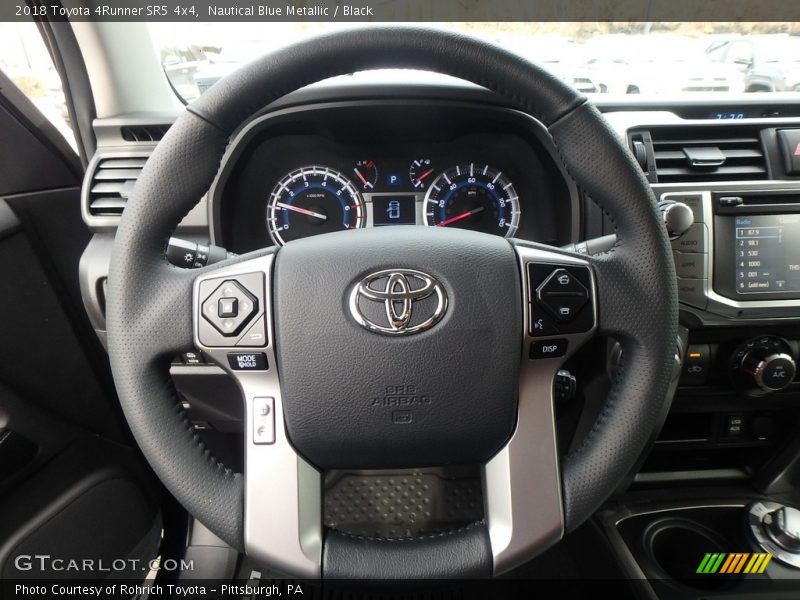 Nautical Blue Metallic / Black 2018 Toyota 4Runner SR5 4x4