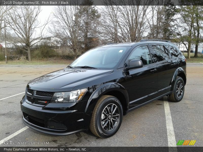 Pitch Black / Black 2018 Dodge Journey SE