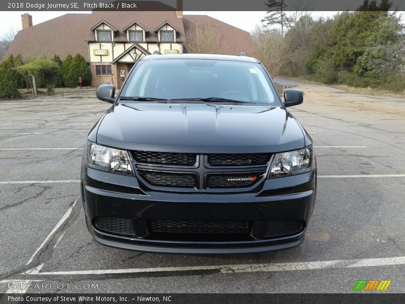 Pitch Black / Black 2018 Dodge Journey SE