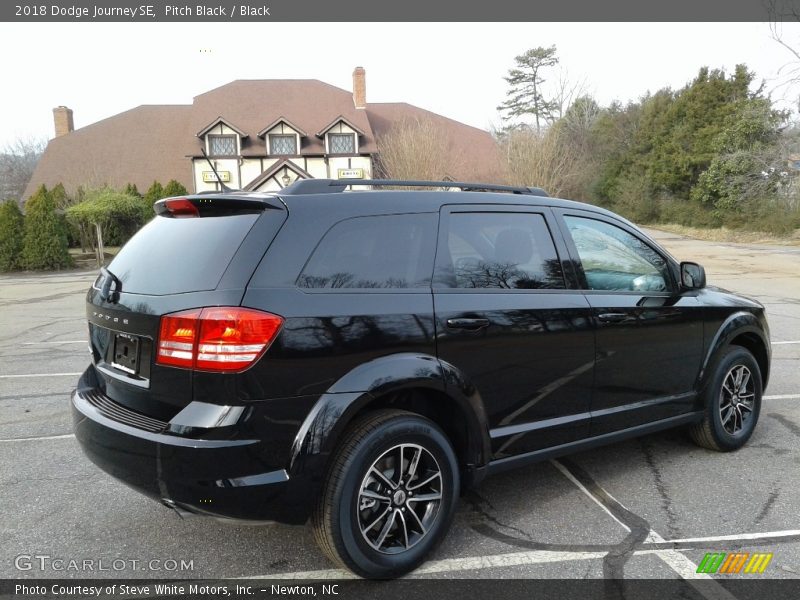 Pitch Black / Black 2018 Dodge Journey SE