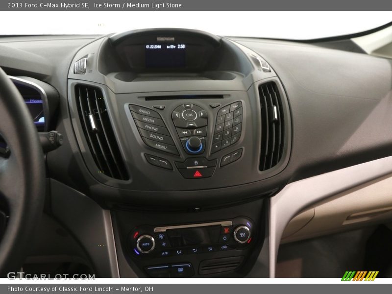 Ice Storm / Medium Light Stone 2013 Ford C-Max Hybrid SE