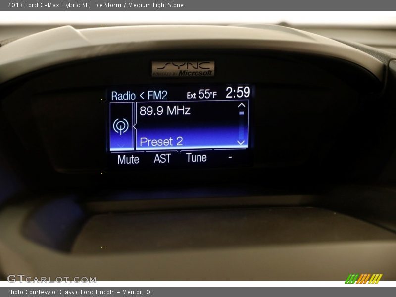 Ice Storm / Medium Light Stone 2013 Ford C-Max Hybrid SE