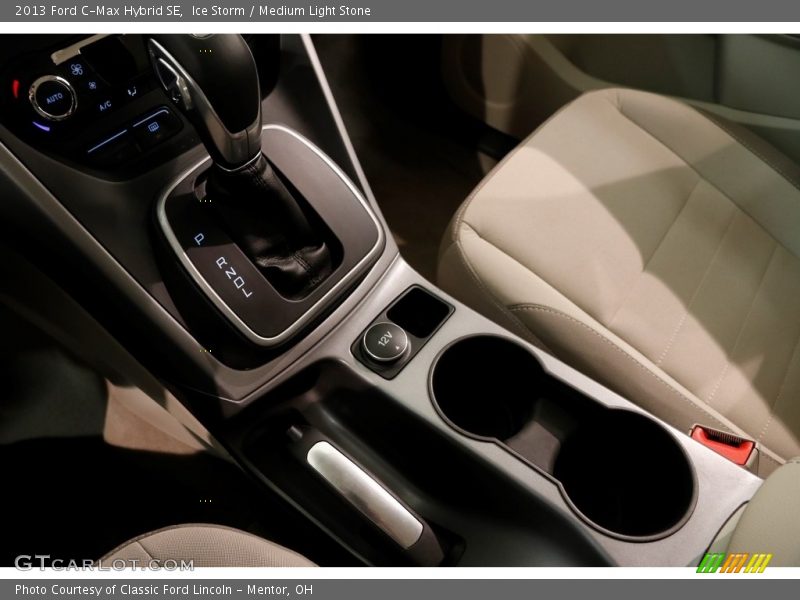 Ice Storm / Medium Light Stone 2013 Ford C-Max Hybrid SE