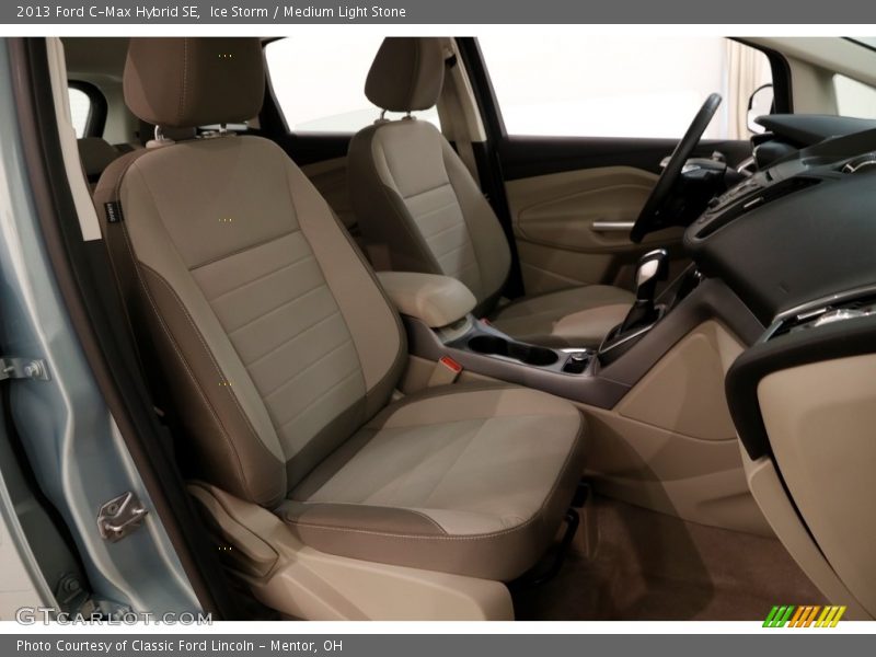 Ice Storm / Medium Light Stone 2013 Ford C-Max Hybrid SE