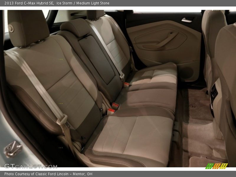 Ice Storm / Medium Light Stone 2013 Ford C-Max Hybrid SE