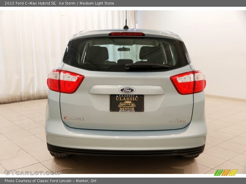 Ice Storm / Medium Light Stone 2013 Ford C-Max Hybrid SE