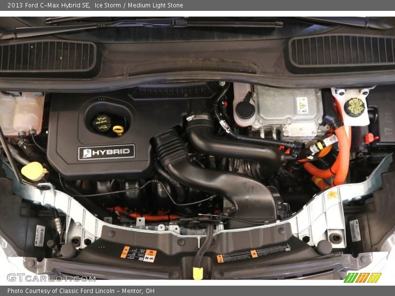 Ice Storm / Medium Light Stone 2013 Ford C-Max Hybrid SE