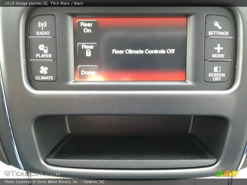 Pitch Black / Black 2018 Dodge Journey SE