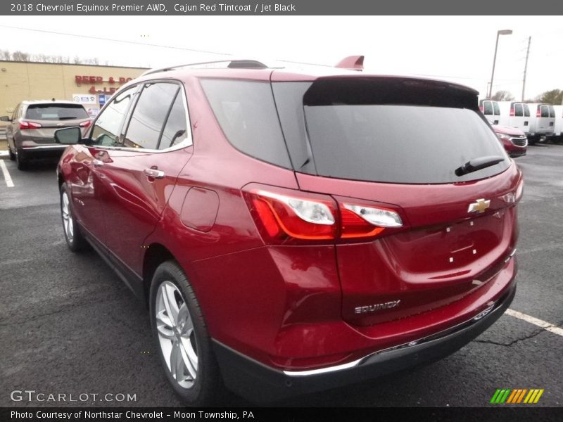 Cajun Red Tintcoat / Jet Black 2018 Chevrolet Equinox Premier AWD