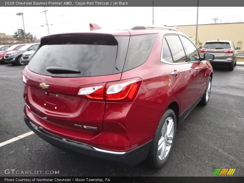 Cajun Red Tintcoat / Jet Black 2018 Chevrolet Equinox Premier AWD