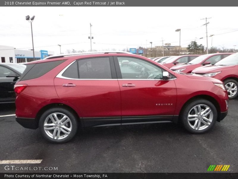 Cajun Red Tintcoat / Jet Black 2018 Chevrolet Equinox Premier AWD