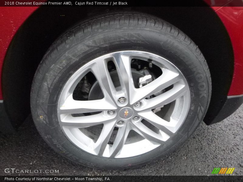 Cajun Red Tintcoat / Jet Black 2018 Chevrolet Equinox Premier AWD