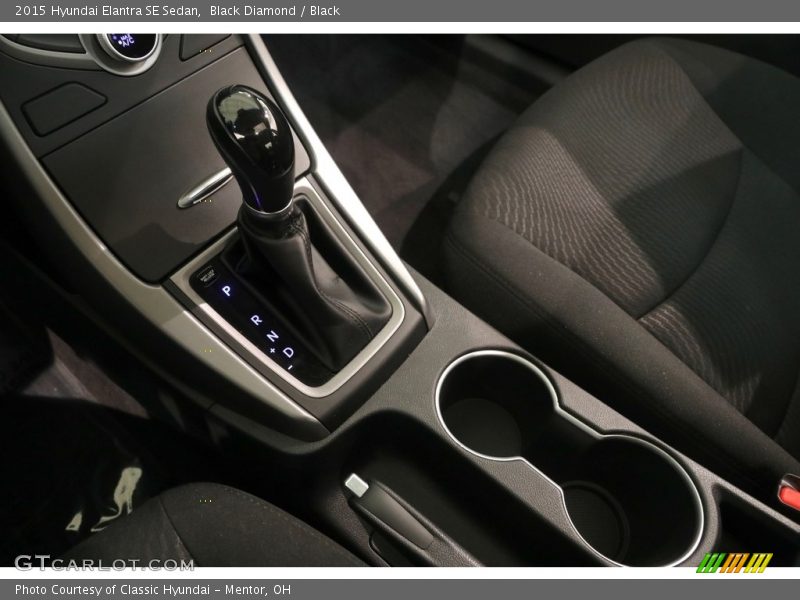 Black Diamond / Black 2015 Hyundai Elantra SE Sedan
