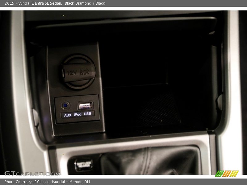 Black Diamond / Black 2015 Hyundai Elantra SE Sedan