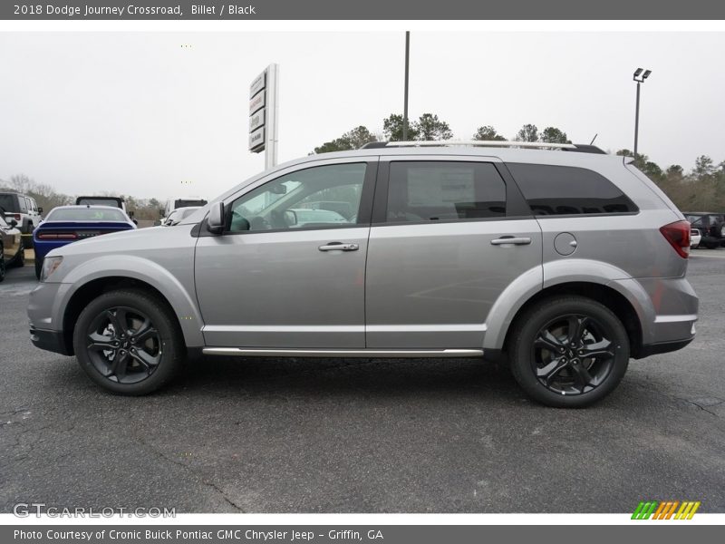 Billet / Black 2018 Dodge Journey Crossroad