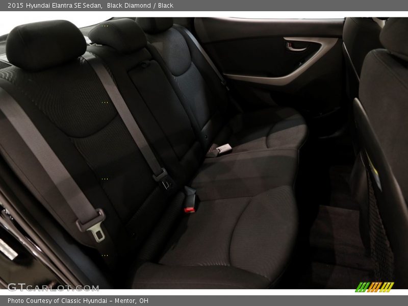 Black Diamond / Black 2015 Hyundai Elantra SE Sedan