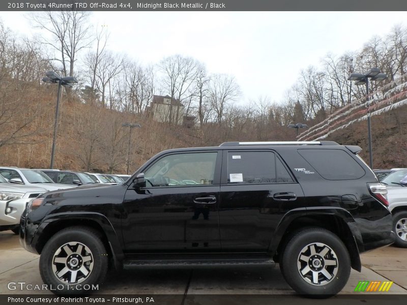 Midnight Black Metallic / Black 2018 Toyota 4Runner TRD Off-Road 4x4