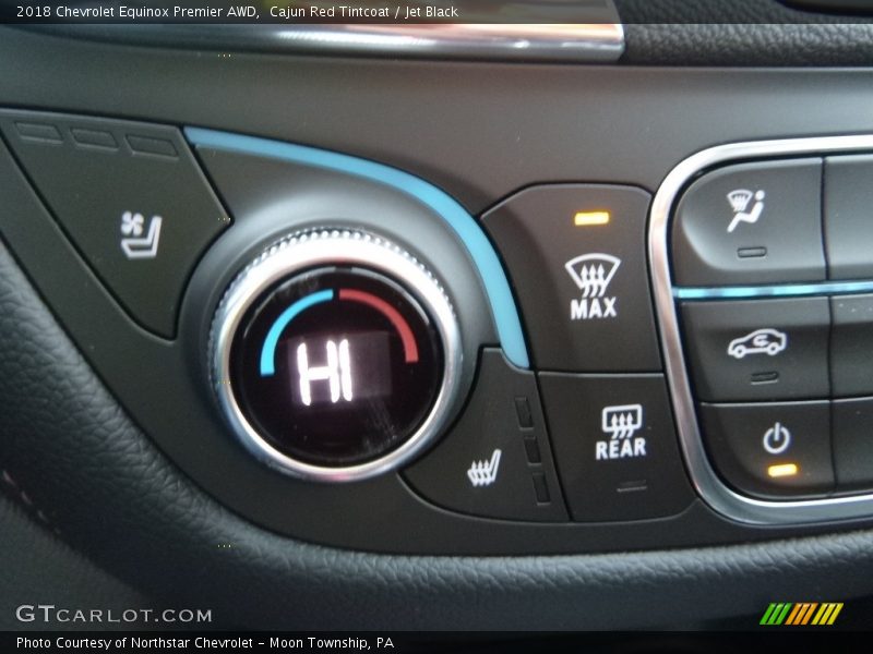 Cajun Red Tintcoat / Jet Black 2018 Chevrolet Equinox Premier AWD