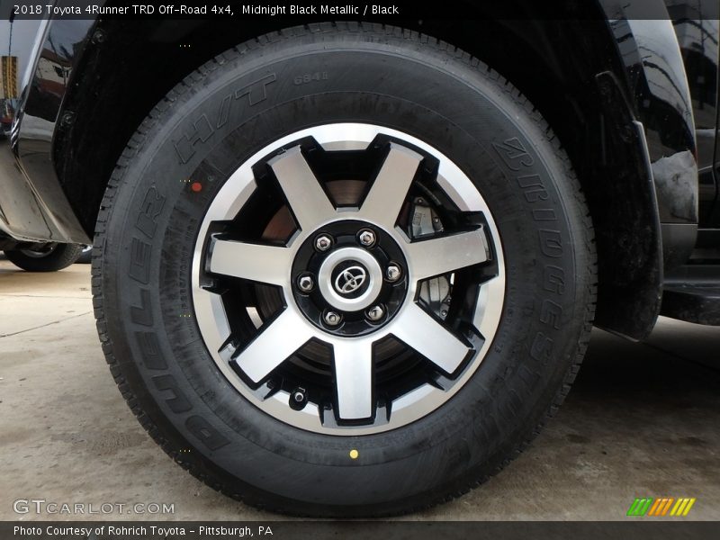 Midnight Black Metallic / Black 2018 Toyota 4Runner TRD Off-Road 4x4