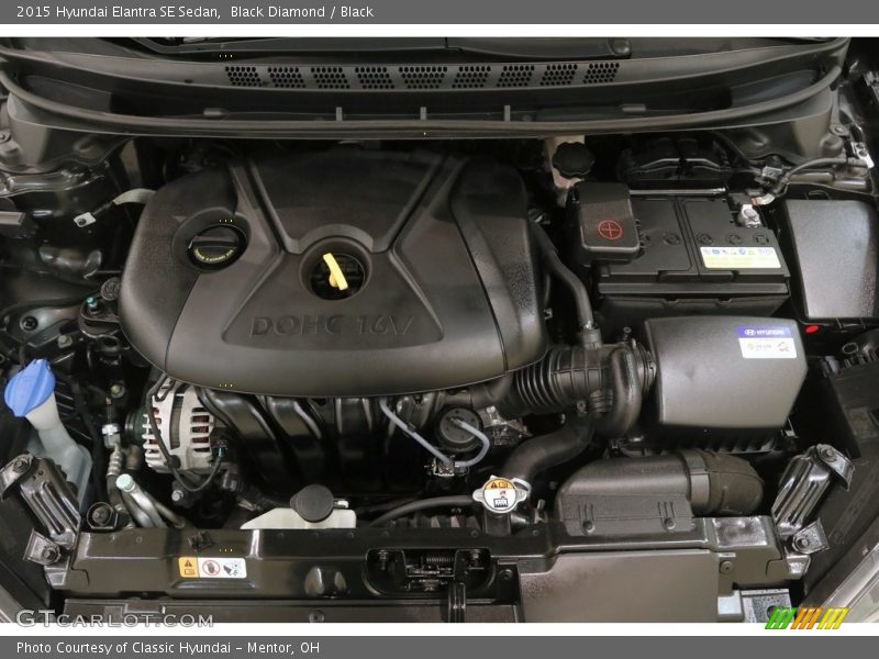 Black Diamond / Black 2015 Hyundai Elantra SE Sedan