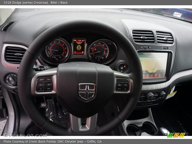 Billet / Black 2018 Dodge Journey Crossroad